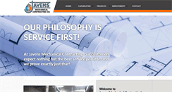 Desktop Screenshot of javensmech.com